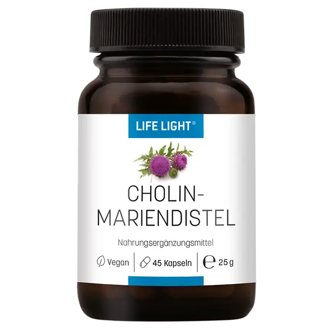 Milk Thistle Choline Organic 45 Kps Life Light