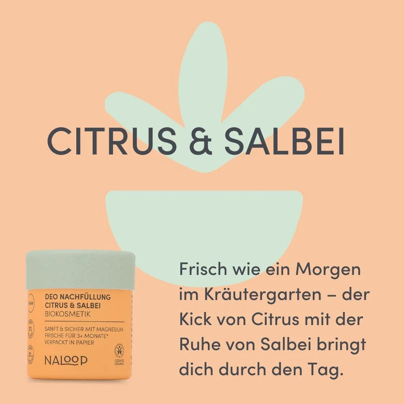 Deo Nachfüllung Citrus & Salbei