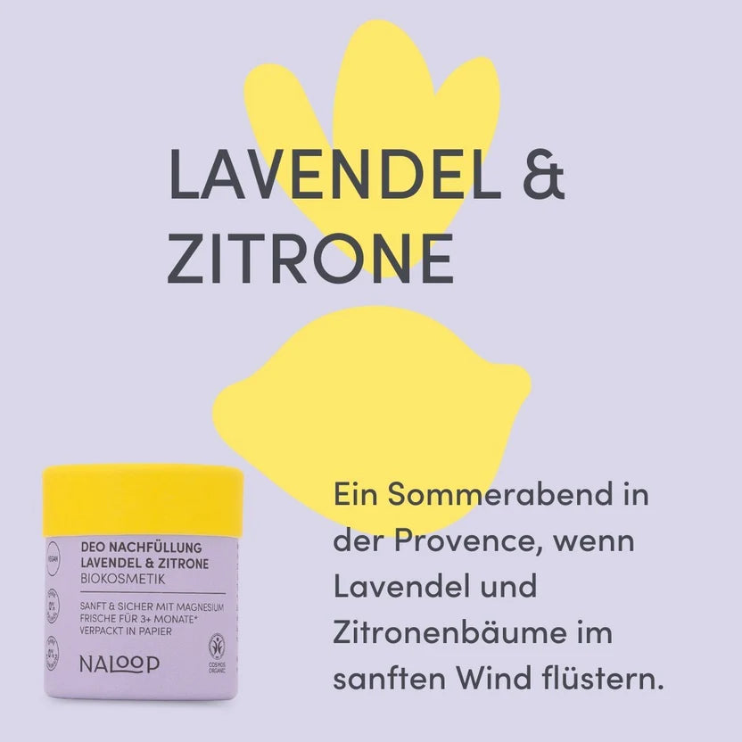Deo Nachfüllung Lavendel & Zitrone