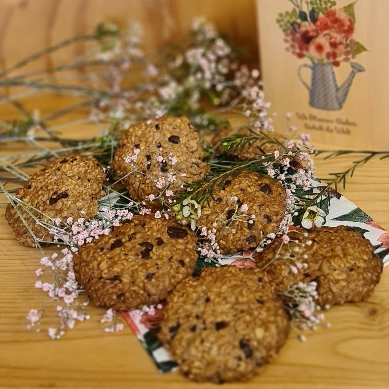 Haferplätzchen mit Rosinen 5 Stück