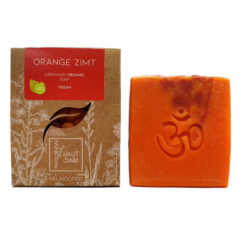 Orange Zimt Bio Seife