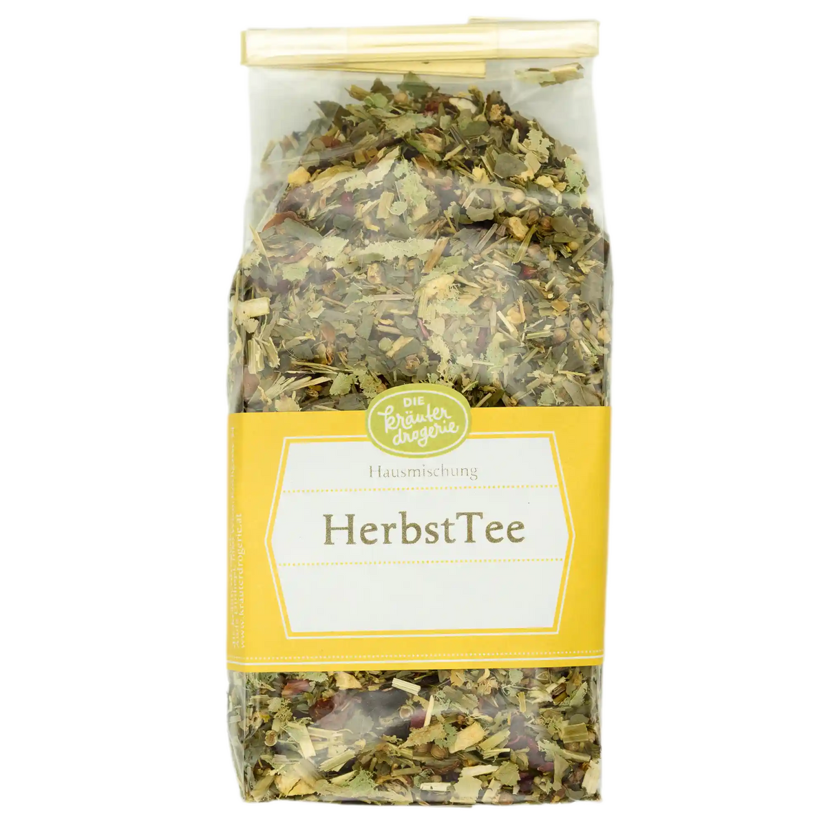 Herbsttee -Verpackung - 80g Die Kräuterdrogerie