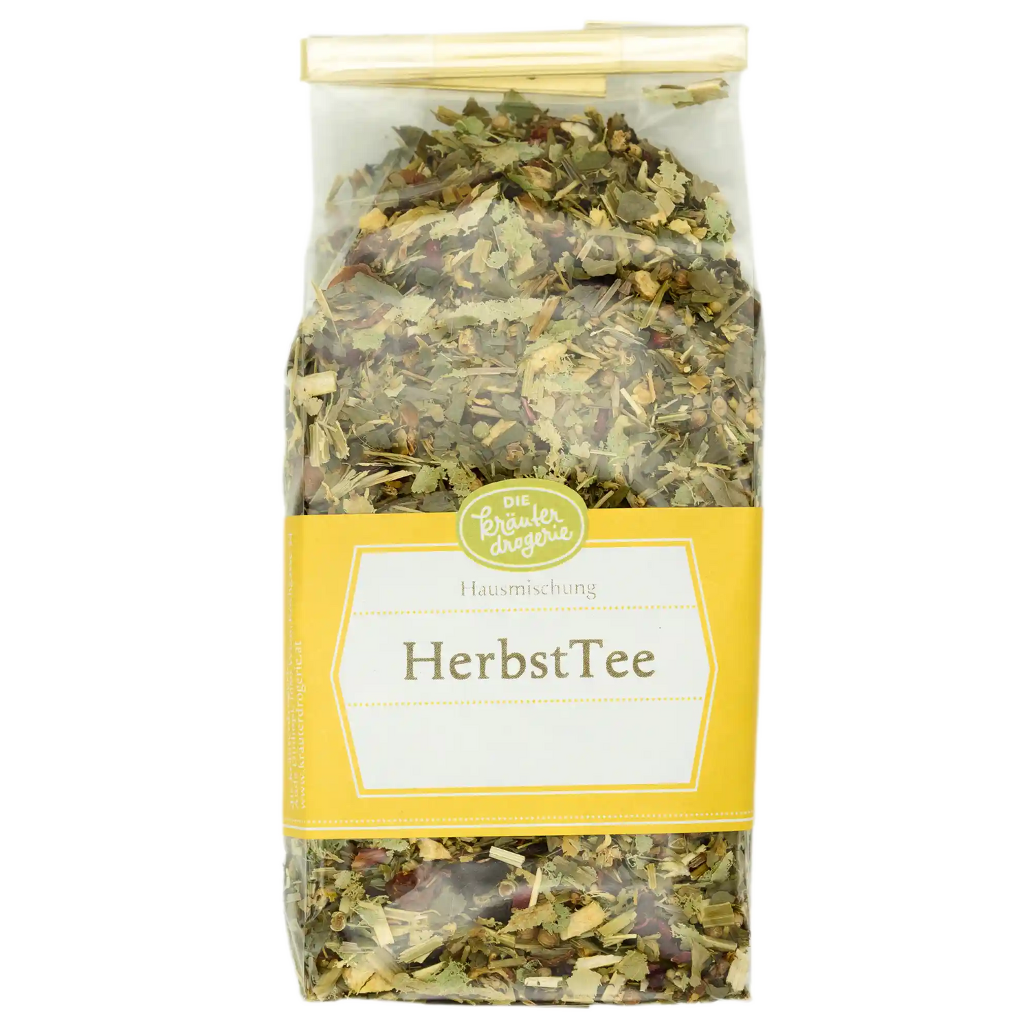 Herbsttee -Verpackung - 80g Die Kräuterdrogerie
