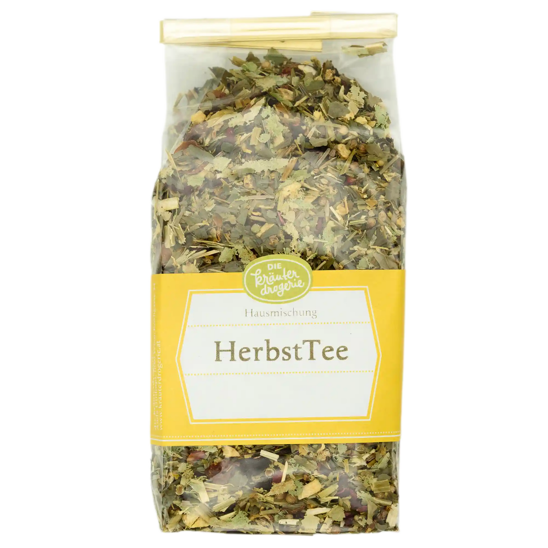 Herbsttee -Verpackung - 80g Die Kräuterdrogerie