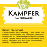 Kampfer Räucherwerk 20g Die Kräuterdrogerie