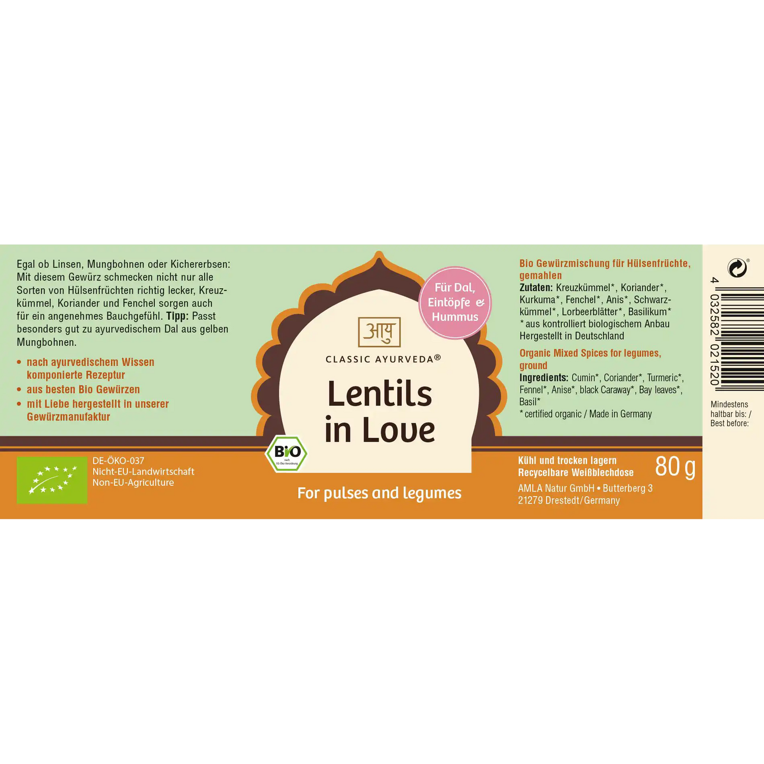 Lentils in Love 80g