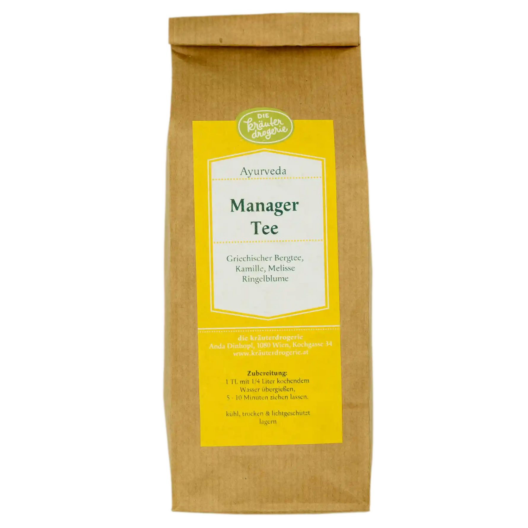 Manager:innentee - Verpackung - – 50g Die Kräuterdrogerie