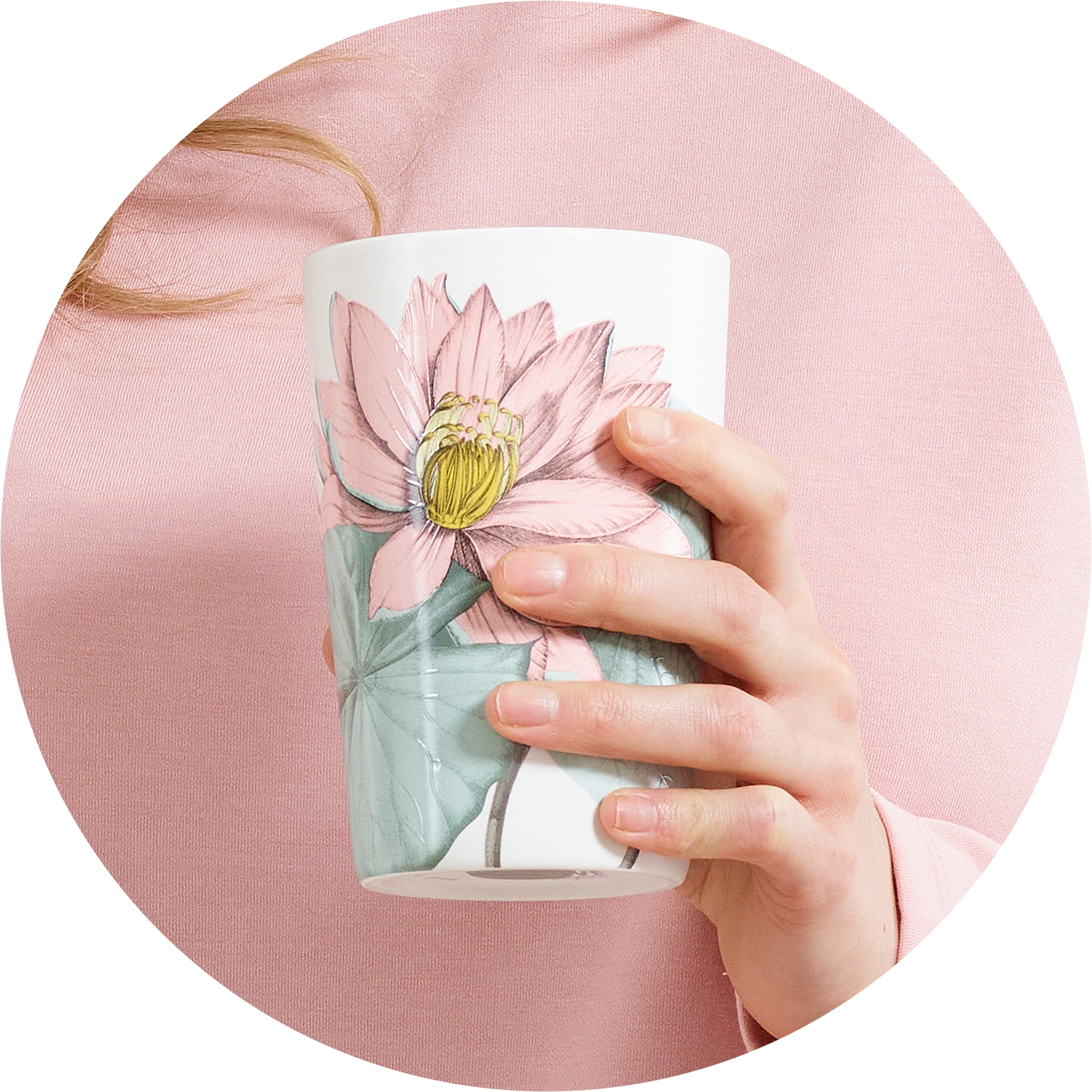 Eigenart Teaeve Teetasse, Becher mit Sieb und Deckel - Padma