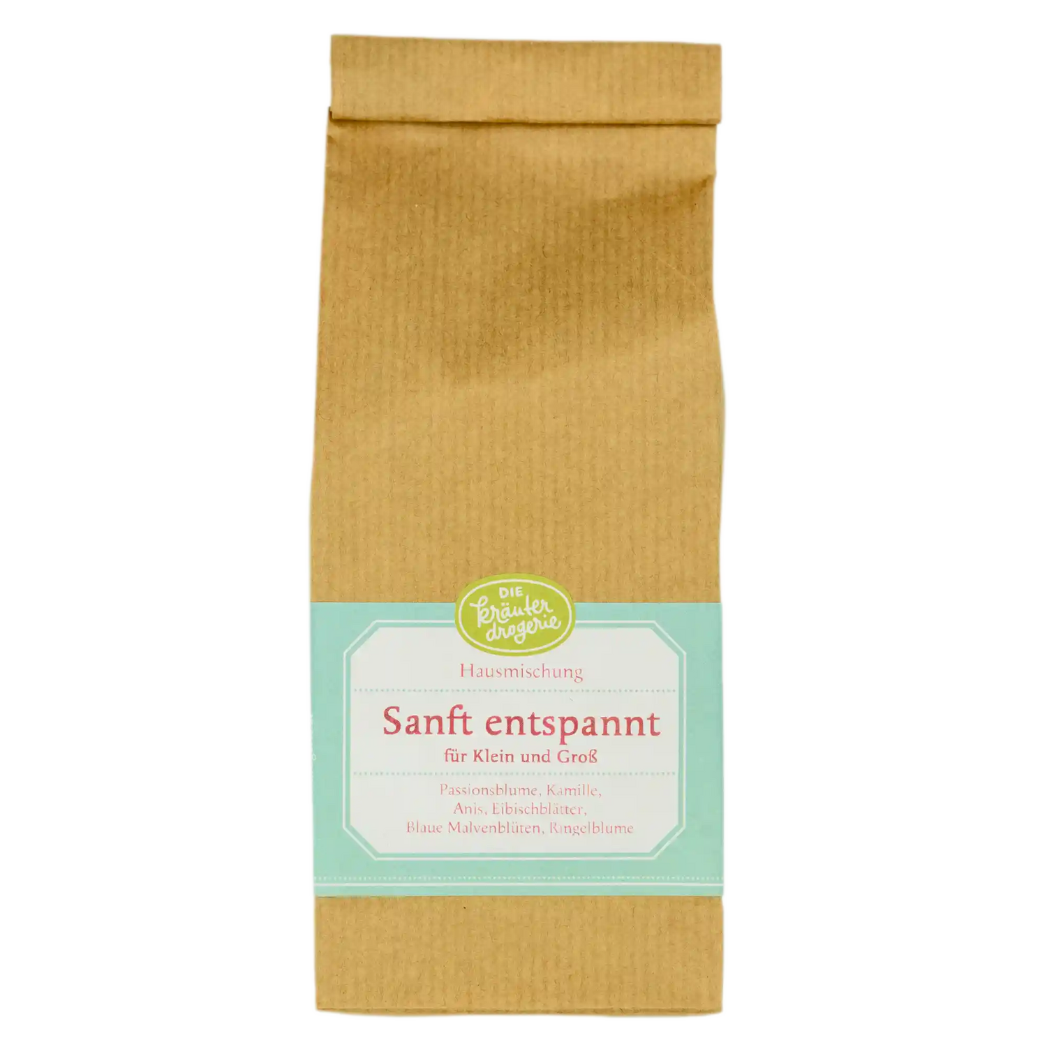 Sanft entspannt - Verpackung – 50g Die Kräuterdrogerie