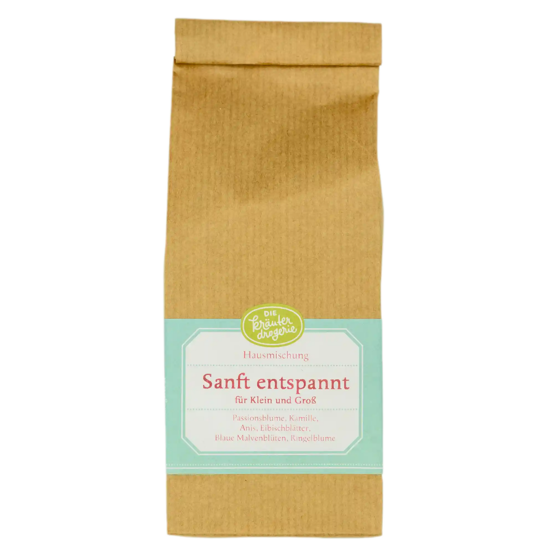 Sanft entspannt - Verpackung – 50g Die Kräuterdrogerie