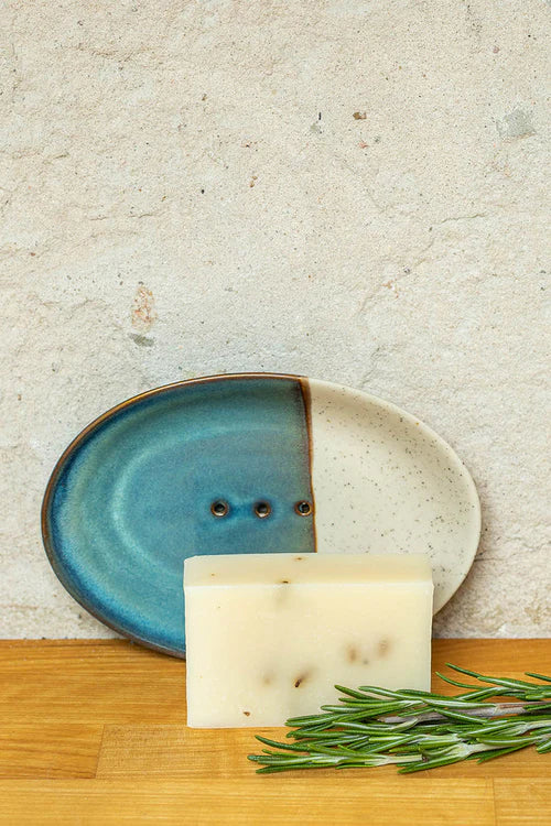 Seifenschale Rustic blau