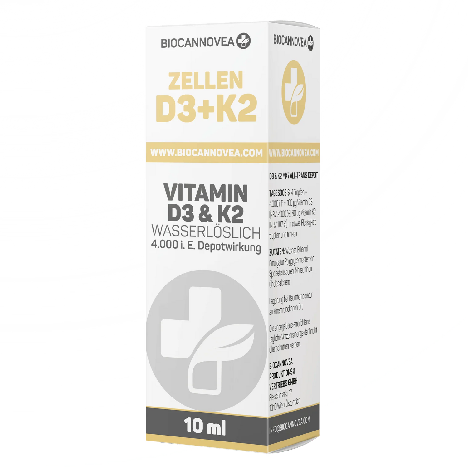 Vitamin D3 + K2 wasserlöslich 10ml