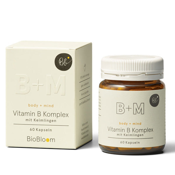 Vitamin B Komplex body + mind 60 Kps BioBloom