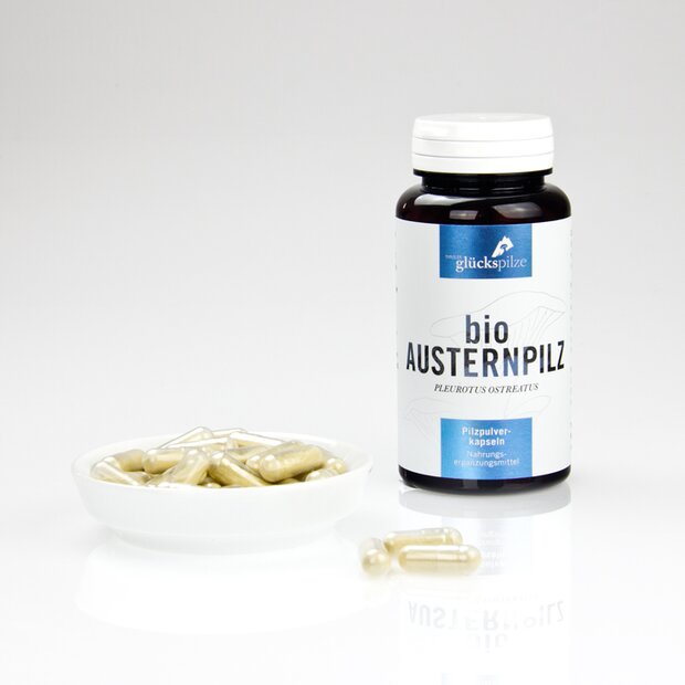 Austernpilz bio Pulverkapseln 120 Stk.