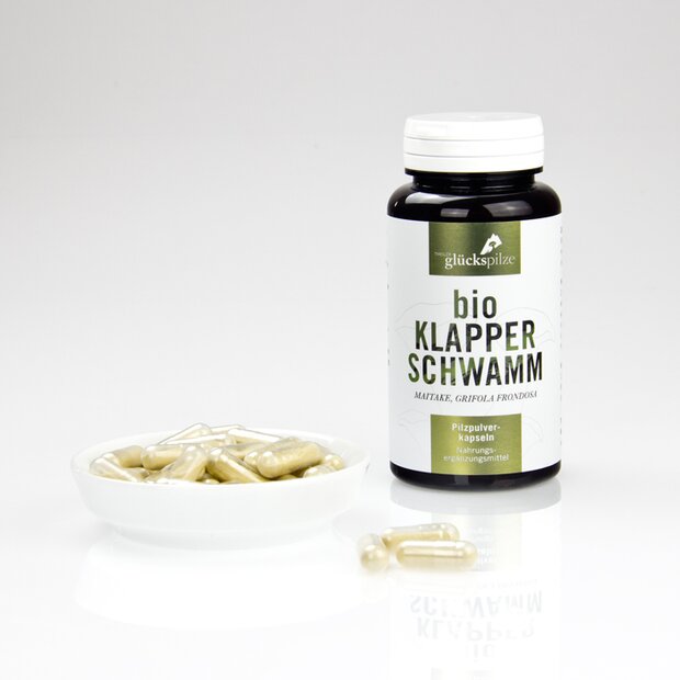 Klapperschwamm bio Pulverkapseln 120 Stk.